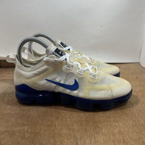 Nike Air Vapormax 2019 Shoes Women Size 6 White iD Running Athletic BQ7849-991